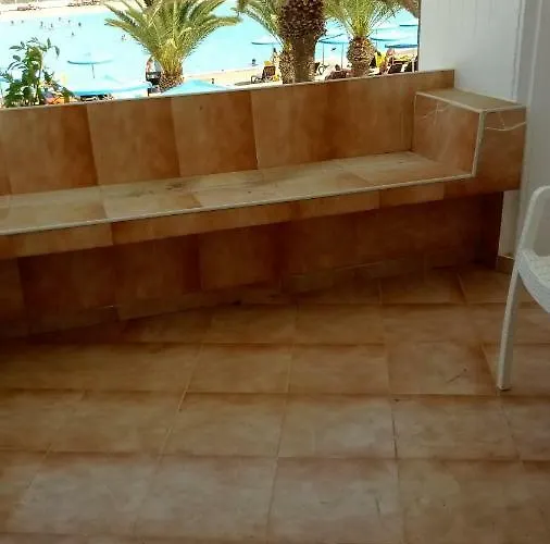 Beach-front Tenerife Sth Sea And Pool View דירה קוסטה דל סילנסיו