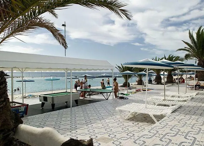 דירה Beach-front Tenerife Sth Sea And Pool View